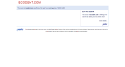 Desktop Screenshot of ecodent.com